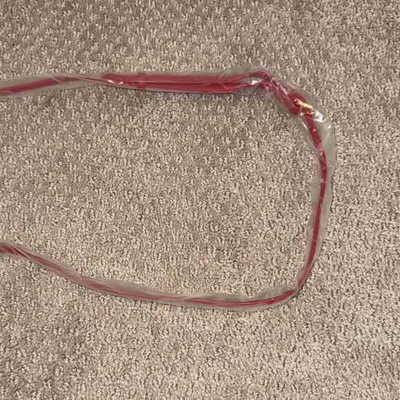 Burberry Red Henley Wallet On Strap - Picture 8 of 10